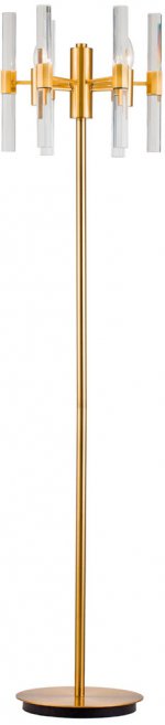 Торшер Cloyd BRISBANE F3 / выс. 151 см - латунь темная (арт.40026)