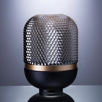 Ваза Cloyd DOTT Vase / выс. 30 см - сер. стекло (арт.50030)