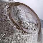 Ваза Cloyd BOYOMA Vase / шир. 46 см - сер. стекло (арт.50035)