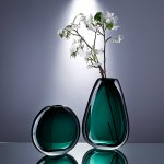 Ваза Cloyd MAZZORBO Vase / выс. 37 см - зелен. стекло (арт.50042)