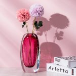 Ваза Cloyd ZANNY Vase / выс. 26 см - красн. стекло (арт.50047)