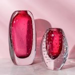 Ваза Cloyd ZANNY Vase / выс. 26 см - красн. стекло (арт.50047)