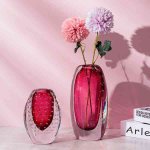 Ваза Cloyd ZANNY Vase / выс. 17 см - красн. стекло (арт.50048)