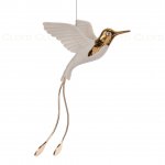 Элемент декоративный Cloyd ARGANA Drop / фарфор - золото (арт.50060)