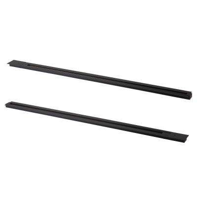 Шинопровод встраиваемый однофазный с питанием и заглушкой Crystal Lux CLT 0.121 01 L2000 BL (1407/007)