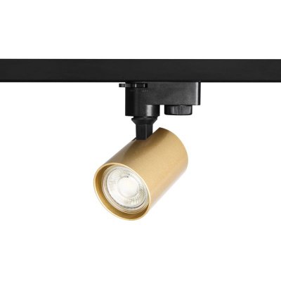 Светильник трековый однофазный Crystal Lux CLT 0.31 001 60 BL-GO (1409/029)