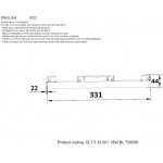 Crystal lux CLT 0.33 001 18W BL T3000K