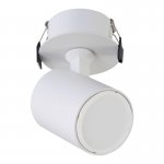 Встраиваемый поворотный светильник Crystal Lux CLT 017C WH (1400/179)