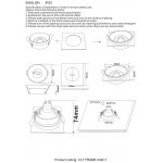 Декоративная рамка Crystal Lux CLT FRAME 044C1 BL (0994/042)