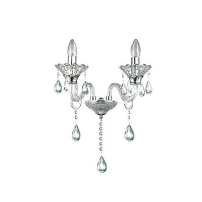 Светильник бра Ideal lux COLOSSAL AP2 TRASPARENTE (114200)