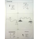 Люстра Colosseo 72418/5C Optinet