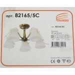 Люстра с абажурами и бантами Colosseo 82165/5C