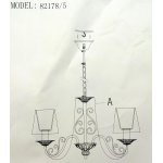 Люстра с абажурами Colosseo 82178/5