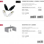 Кронштейн для встраиваемого трека Arte Lamp A420005 TRACK ACCESSORIES