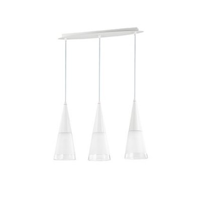 Подвесной светильник Ideal Lux CONO SB3 BIANCO