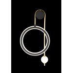 Светильник Crystal Lux CORIDA AP LED BLACK/GOLD