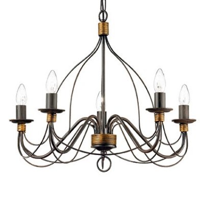 

Люстра Ideal lux CORTE SP5 RUGGINE (57187, CORTE SP5 RUGGINE