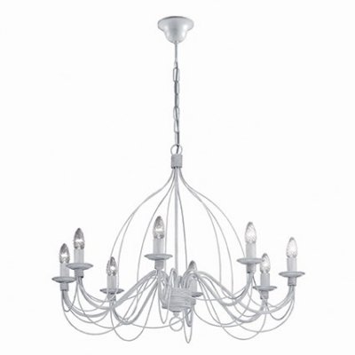

Люстра Ideal lux CORTE SP8 BIANCO ANTICO (5898), CORTE SP8 BIANCO ANTICO