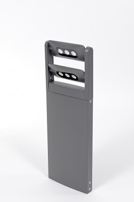 Светильник столб уличный 2 поворотных модуля Oasis Light W6146S-2-616 Gr Светильник столб уличный 2 поворотных модуля Oasis Light W6146S-2-616 Gr