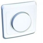 Lexel Этюд ДИММЕР ПОВОРОТНЫЙ 300 ВТ белый (скр.устан.) (DC-001b)