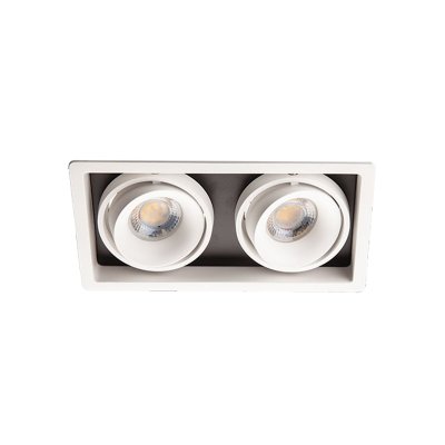 DE-312 white светильник встраиваемый Italline