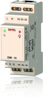 Zamel Диммер 400Вт IP20 на DIN рейку (DIM-10) Zamel Диммер 400Вт IP20 на DIN рейку (DIM-10)