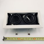 Встроенный светильник Maytoni DL008-2-02-W Metal