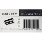 Встроенный светильник Maytoni DL008-2-02-W Metal