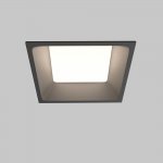 Встраиваемый светильник Maytoni DL056-12W3-4-6K-B Okno