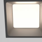 Встраиваемый светильник Maytoni DL056-12W3-4-6K-B Okno