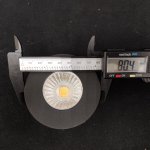 Светильник светодиодный накладной Donolux DL18812/7W Black R