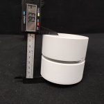 Светильник Donolux Led 12Вт, D85хH78мм, 759Лм, 120°, 3000К, IP20, Ra >90 белый RAL9003,блок питания в комплекте