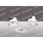 Donolux Led св-к встраиваемый, 10W, D94, H52мм, 926Lm, Ra90, 38°, 3000К, IP20, белый, блок питания в комплекте