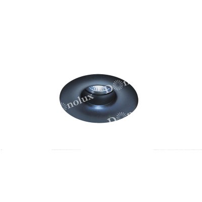 Donolux Led св-к встраиваемый, 12W, D88, H108мм, 671Lm, Ra90, 40°, 3000К, IP20, черный ,блок питания в комплекте