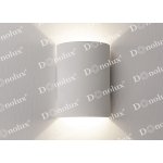 Donolux Led св-к накладной, 7W, L110, W50, H150мм, 240Lm, Ra80, 3000К, IP54, белый, блок питания в комплекте