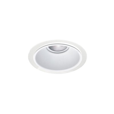 Donolux Led св-к встраиваемый, GU10, D115хH45мм, IP20, белый RAL9003, без лампы