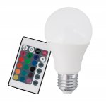 Лампа светодиодная диммируемая RGB с пультом упр-я A60 Eglo 10899