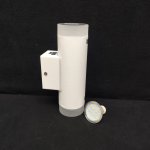 Светильник уличный настенный IP44 2*GU10 Eglo 13708 белый