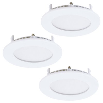 Комплект встраиваемых спотов (3шт.) FUEVA 3 Eglo 34014 Комплект встраиваемых спотов (3шт.) FUEVA 3 Eglo 34014