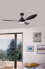 Потолочный вентилятор ANTIBES 1x18W(LED) Eglo 35017