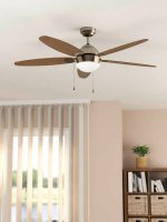 Потолочный вентилятор со светильником SUSALE Eglo 35042