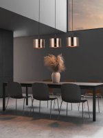 Подвесной потолочный светильник (люстра) SAGANTO 1 Eglo 39357