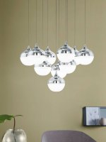 Подвесной потолочный светильник (люстра) MIOGLIA светодиодный Eglo 39527