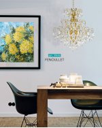 Подвесной потолочный светильник (люстра) FENOULLET 1 Eglo 39606