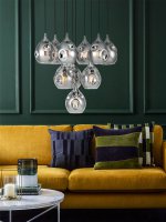 Подвесной потолочный светильник (люстра) BREGALLA Eglo 39683