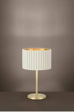 Настольная лампа TAMARESCO Eglo 39766 белая с золотом