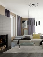 Подвесной потолочный светильник (люстра) MENTALONA светодиодный Eglo 39824