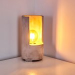 Настольная лампа из бетона лофт стиля Eglo 49111 LYNTON 270*140мм