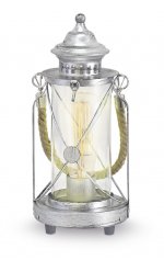 Настольная лампа в виде керосинка Eglo 49284 BRADFORD