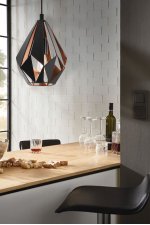 Подвесной потолочный светильник (люстра) CARLTON 1 Eglo 49997